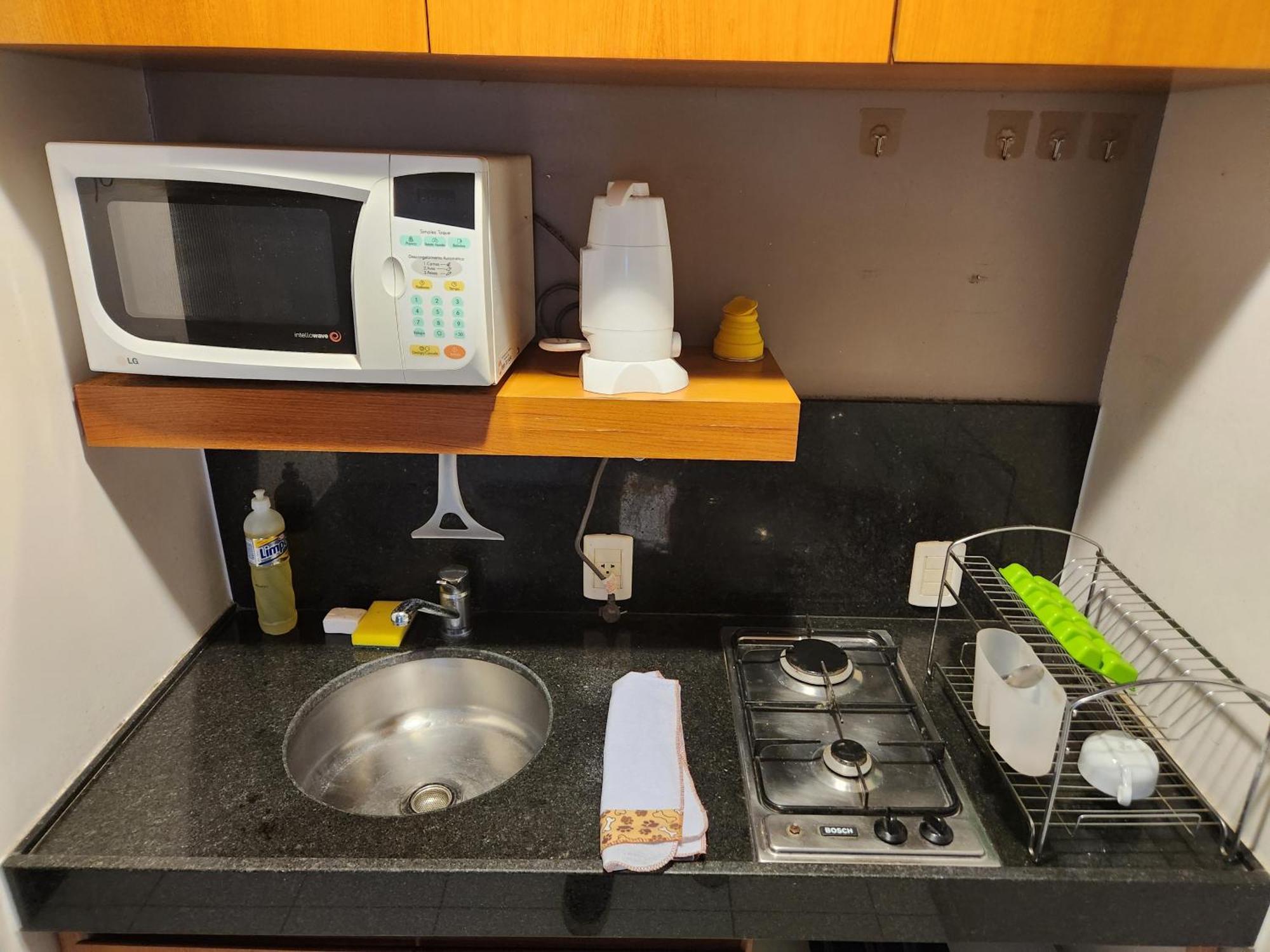 Appartement Quarto, Sala E Varanda Em Copa *