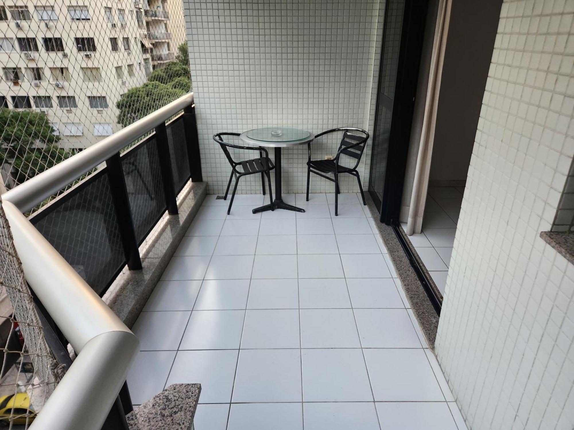 Quarto, Sala E Varanda Em Copa Appartement *